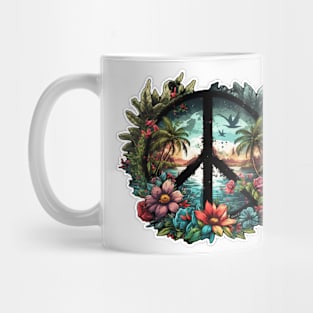 Floral Peace Designe #5 Mug